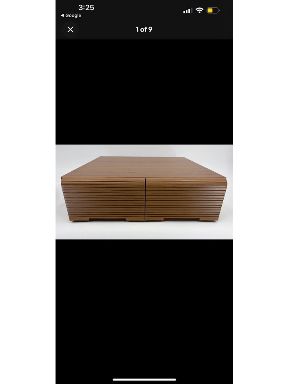 vintage VHS holder cabinet storage